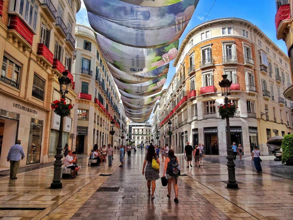 Apto Malaga Centro Historico Parking Priv Gratuito Exterior foto
